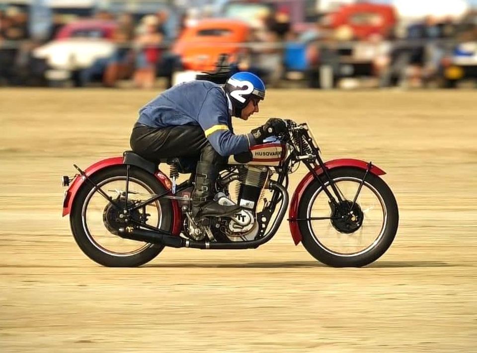 1935 Husqvarna 500cc racer mod 112TV of Christer Fagerberg