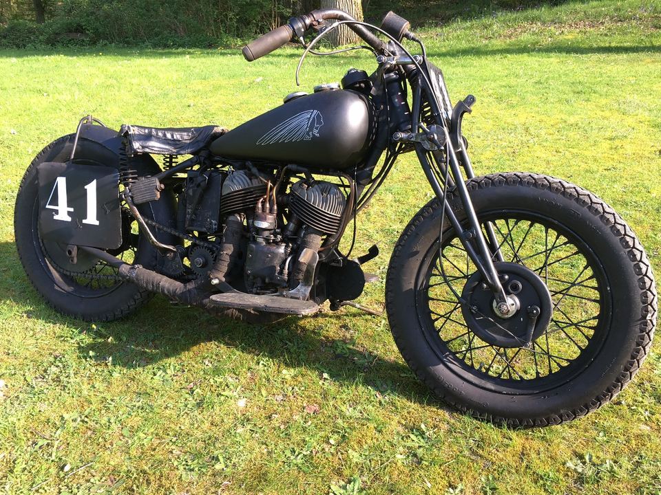 1941 INDIAN SCOUT 741 B of FREDERICK FOSSE