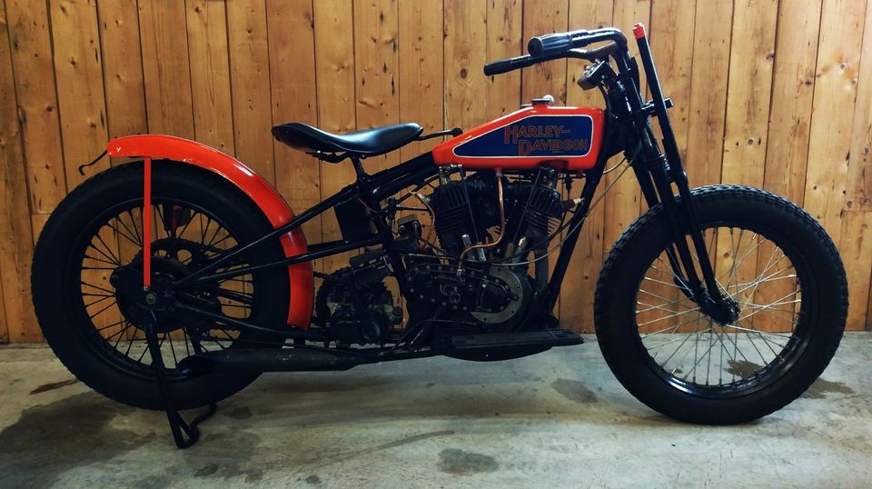 1927 Harley Davidson J of Gerrit Miedema
