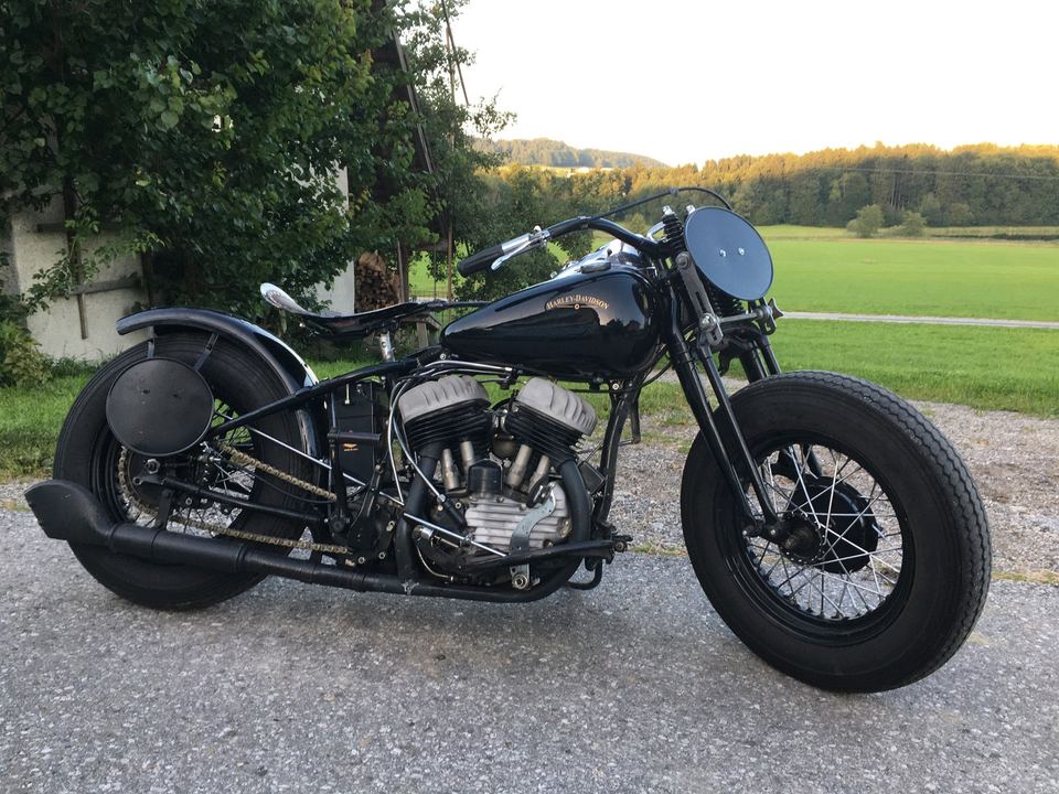 1942 Harley Davidson WLA of Ines Weiher