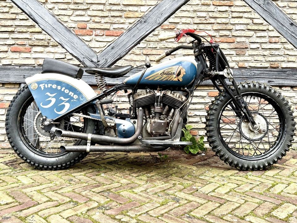 1937 Indian Motorcycle Sport Scout of Karelien van IJsseldijk