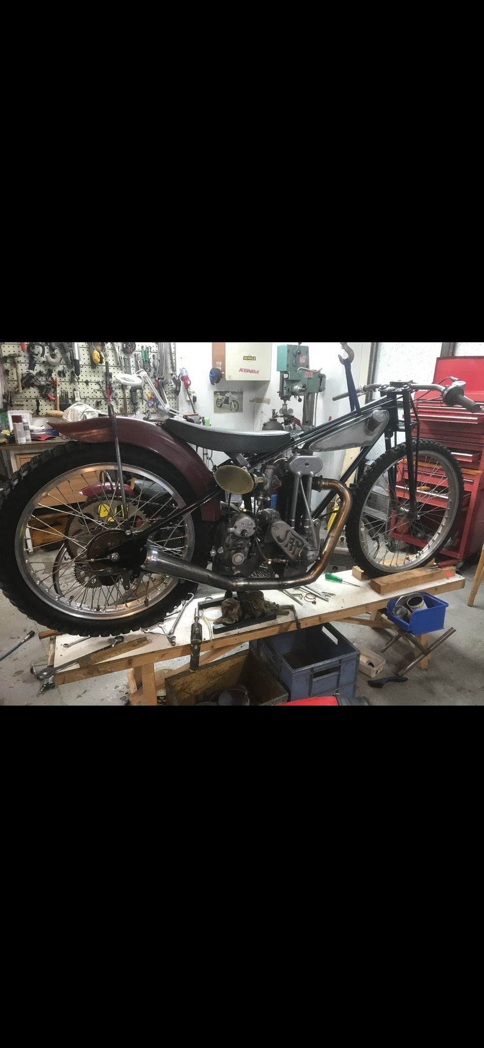 1946 Jap Dirttrack of Melker Hellström