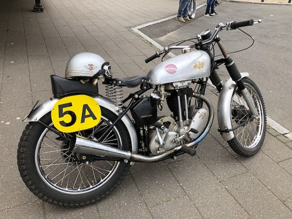 1947 AJS Scrambler of Mogens Christensen & Speed Anne Christensen