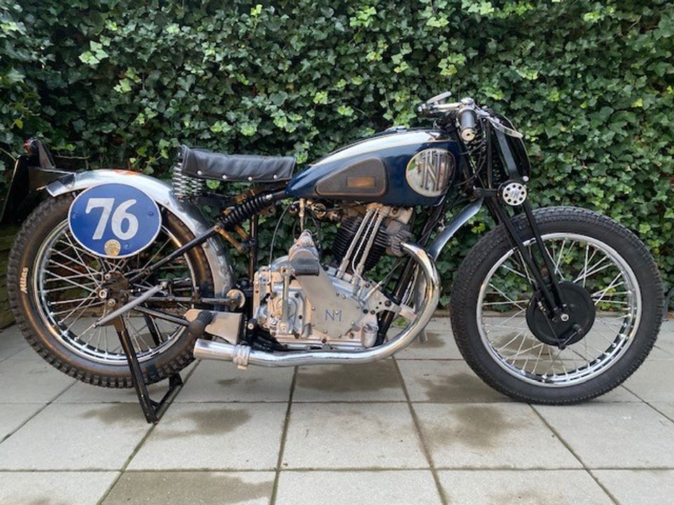 1938 New Imperial Model 76 DL Motorcycle of Søren Eberholst